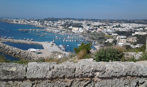 Panoramica porto di S. M. di Leuca