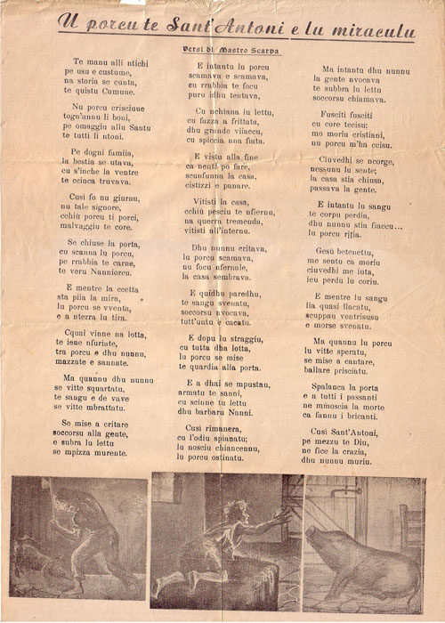 U porcu te Sant'Antonio
