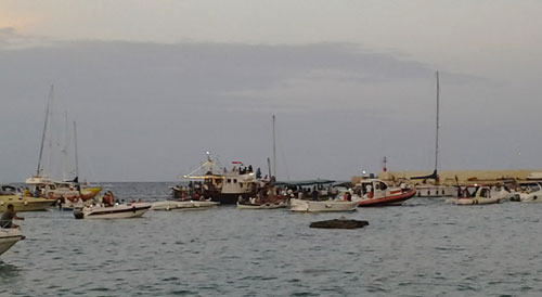 La processione della Madonna